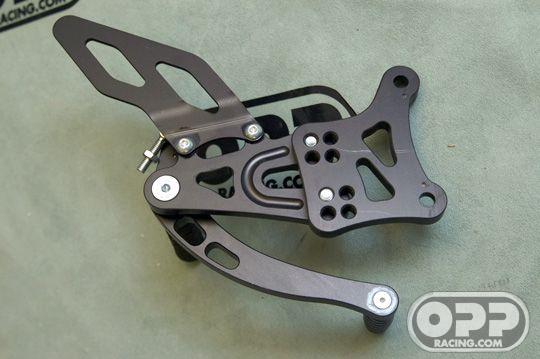  LighTech Rearsets with Fixed Foot Pegs - Yamaha R6 2006-2008 image
