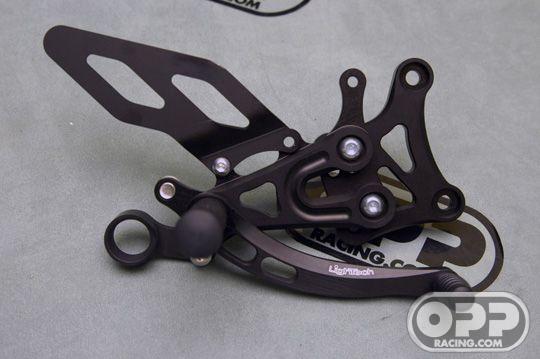  LighTech Rearsets with Fixed Foot Pegs - Yamaha R6 2006-2008 image