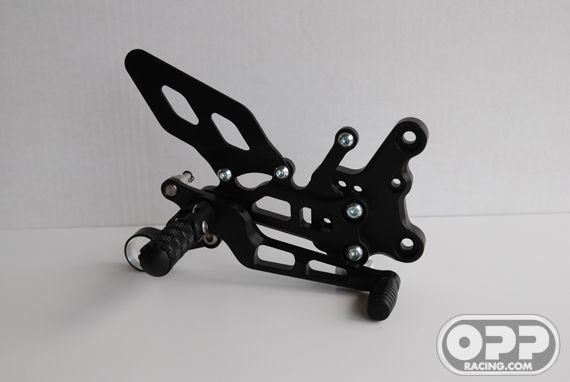  LighTech Rearsets with Fixed Foot Pegs - Yamaha R6 2006-2008 image