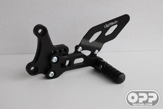  LighTech Rearsets with Fixed Foot Pegs - Yamaha R6 2006-2008 image