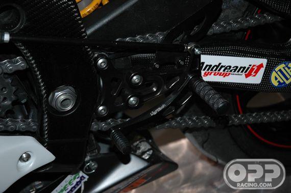  LighTech Rearsets with Fixed Foot Pegs - Yamaha R6 2006-2008 image