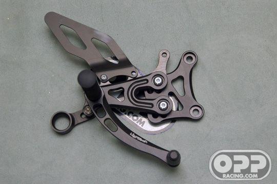  LighTech Rearsets with Fixed Foot Pegs - Yamaha R6 2006-2008 image