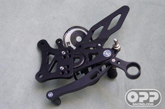 LighTech Rearsets with Fixed Foot Pegs - Yamaha R6 2006-2008 image
