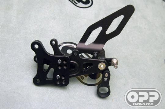  LighTech Rearsets with Fixed Foot Pegs - Yamaha R6 2006-2008 image