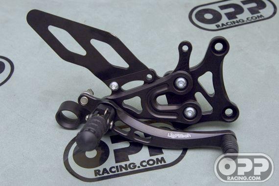  LighTech Rearsets with Folding Foot Pegs - Yamaha R6 2006-2008 image