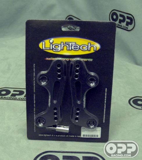  LighTech Rearsets Adapter Plates - Kawasaki ZX6R 2005-2008 image