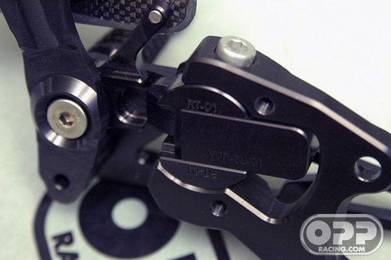  Gilles Tooling VCR Rear Sets - Honda CBR600RR 07-08 image