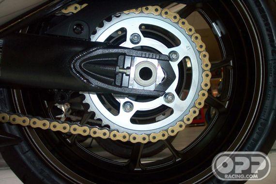  Gilles Tooling SBK Chain Adjusters ZX14 06-08 & Z1000 07-08 image