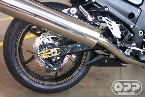  Gilles Tooling SBK Chain Adjusters ZX14 06-08 & Z1000 07-08 image