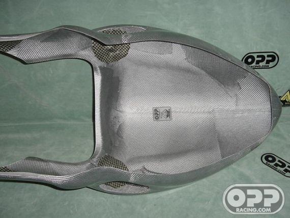 Titanium Silver - Solo Seat Tail - Hayabusa 1999-2007 image