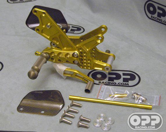  Gilles Tooling Rear Sets - Kawasaki ZX6R 07-08 image
