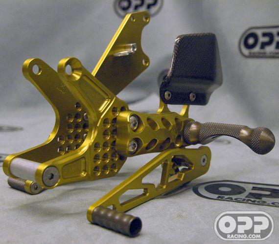  Gilles Tooling Rear Sets - Kawasaki ZX6R 07-08 image