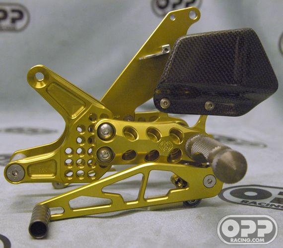  Gilles Tooling Rear Sets - Kawasaki ZX6R 07-08 image