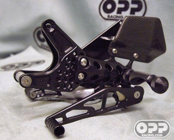  Gilles Tooling Rear Sets - Kawasaki ZX6R 07-08 image