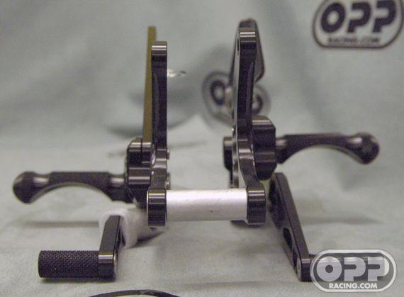  Gilles Tooling Rear Sets - Kawasaki ZX6R 07-08 image