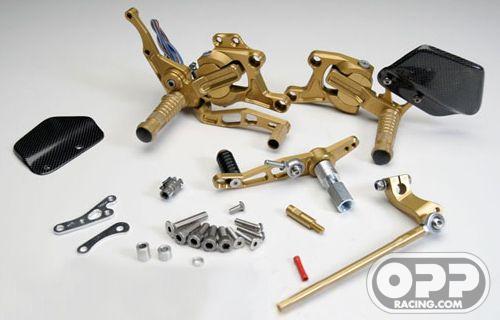  Gilles Tooling VCR Rear Sets - Ducati 1098-848 image