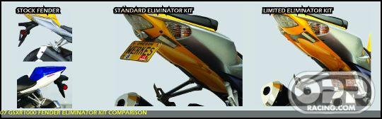  Competition Werkes Fender Eliminator - Suzuki GSXR1000 2007-2008 image