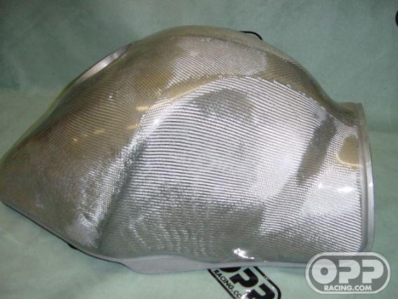Titanium Silver - Fuel Tank for OEM Style Cap - Hayabusa 2001-2007 image
