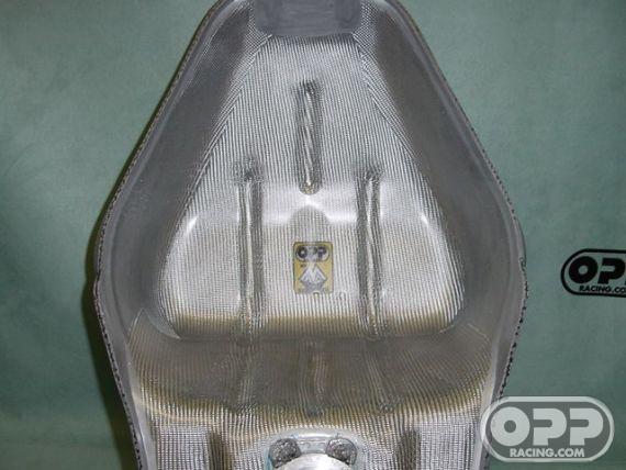 Titanium Silver - Fuel Tank for OEM Style Cap - Hayabusa 2001-2007 image