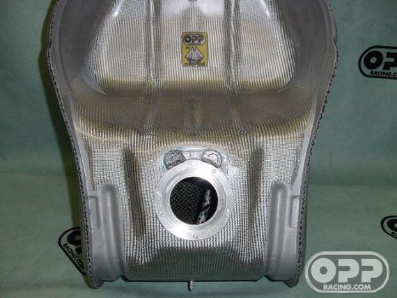 Titanium Silver - Fuel Tank for OEM Style Cap - Hayabusa 2001-2007 image