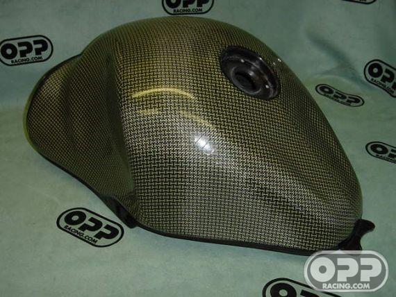 Carbon Kevlar - Fuel Tank for OEM Style Cap - Hayabusa 2001-2007 image