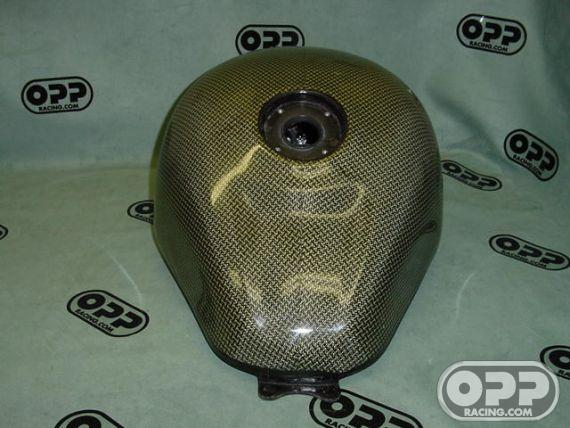 Carbon Kevlar - Fuel Tank for OEM Style Cap - Hayabusa 2001-2007 image