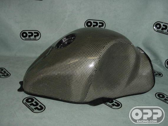 Carbon Kevlar - Fuel Tank for OEM Style Cap - Hayabusa 2001-2007 image