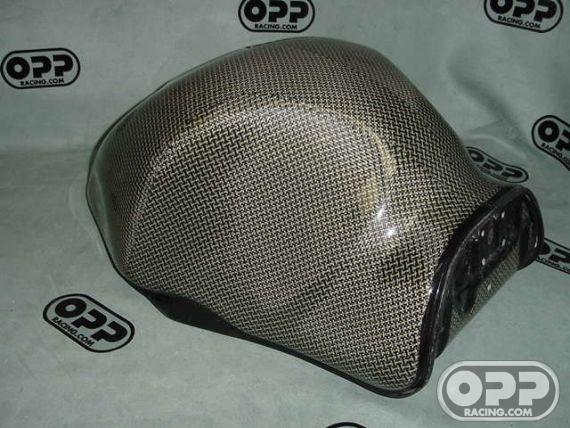Carbon Kevlar - Fuel Tank for OEM Style Cap - Hayabusa 2001-2007 image