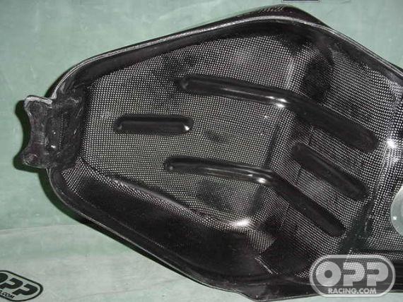 Carbon Fiber - Fuel Tank for OEM Style Cap - Hayabusa 2001-2007 image