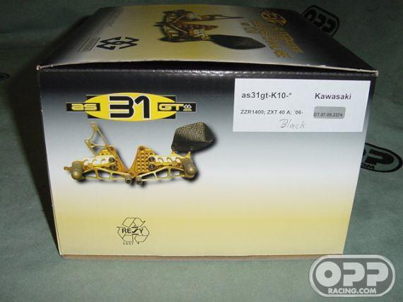  Gilles Tooling Rear Sets - Kawasaki ZX14 06-07 image
