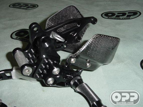  Gilles Tooling Rear Sets - Kawasaki ZX14 06-07 image