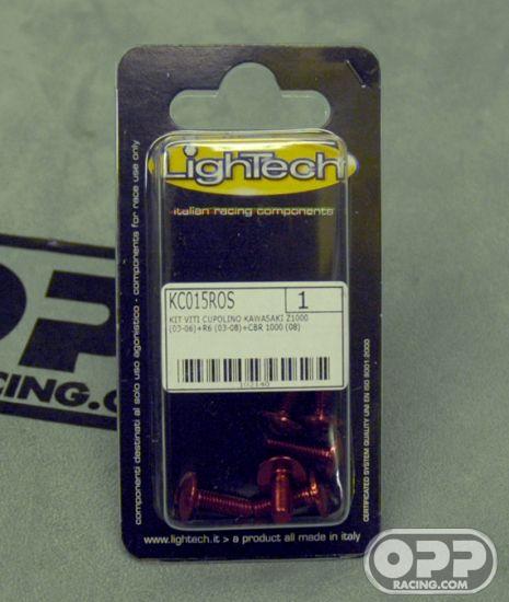  LighTech Windscreen Screw Kit - Kawasaki ZX10R 2004-2008 image