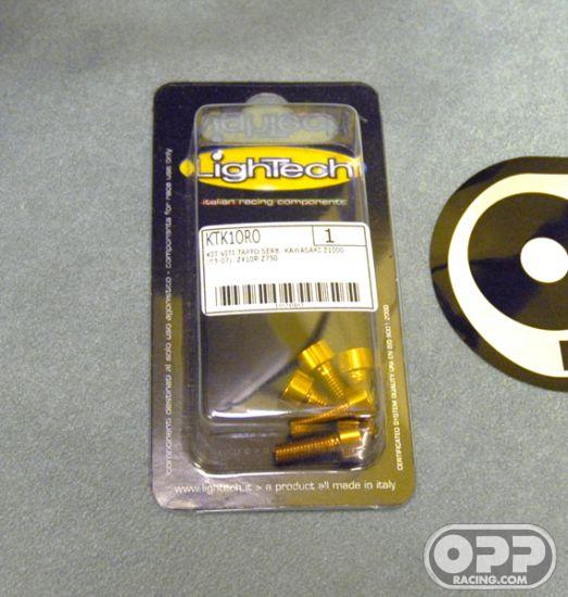  LighTech Gas Cap Screw Kit - Kawasaki ZX10R 2004-2008 image