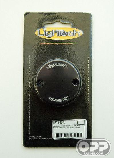  LighTech Front Brake Reservoir Cover - Ducati Hypermotard 2007-2008 image