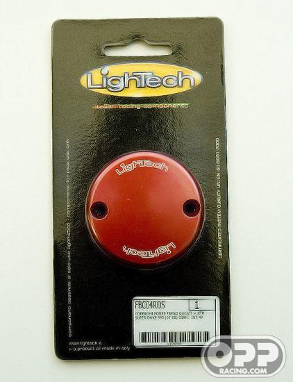  LighTech Front Brake Reservoir Cover - Ducati Hypermotard 2007-2008 image
