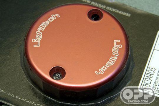  LighTech Front Brake Reservoir Cover - Ducati Hypermotard 2007-2008 image