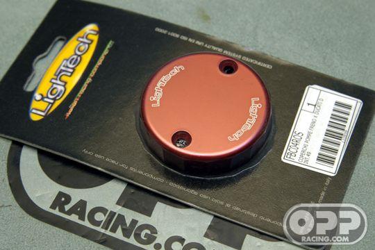  LighTech Front Brake Reservoir Cover - Ducati Hypermotard 2007-2008 image