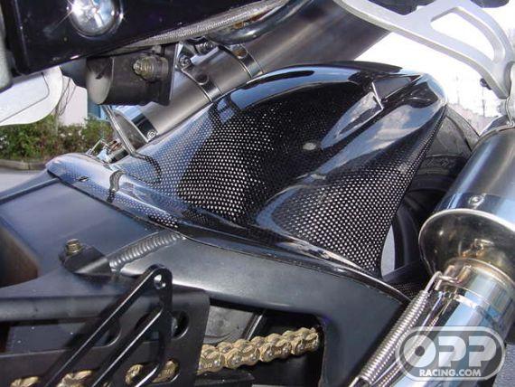 Carbon Fiber - MacMoto Series - Rear Fender - RC51 SP2 2002-2006 image