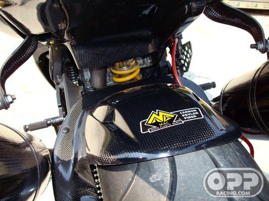 Carbon Fiber - MacMoto Series - Rear Fender - RC51 SP2 2002-2006 image
