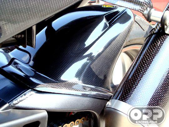 Carbon Fiber - MacMoto Series - Rear Fender - RC51 SP2 2002-2006 image