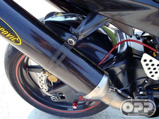 Carbon Fiber - MacMoto Series - Rear Fender - RC51 SP2 2002-2006 image