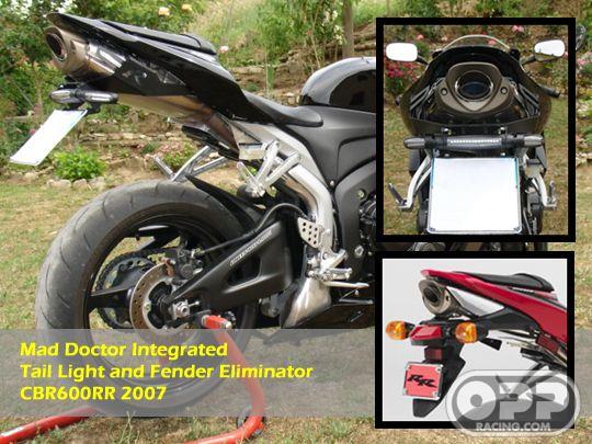  Mad Doctor Full-Integrated Fender Eliminator - Honda CBR600RR 2007 (Stock Exhausts) image