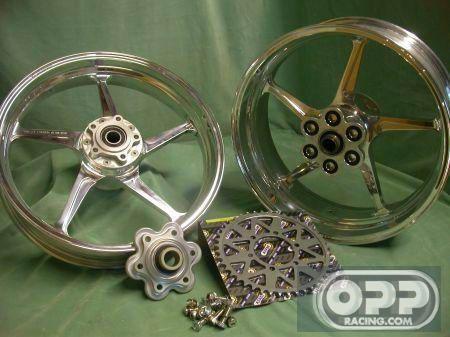  Galespeed Forged Aluminum Rims - Kawasaki ZX10R 2004-2005 image