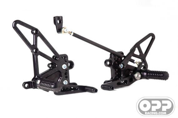  Vortex Rearsets - Honda CBR600RR 2007-2008 (Adjustable) image