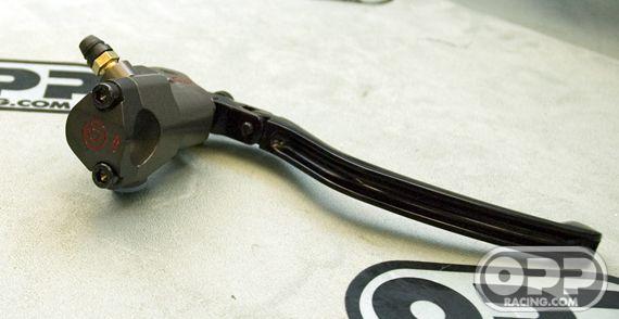  Brembo 19x20 Billet Folding Brake Master Cylinder image