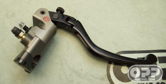  Brembo 19x20 Billet Folding Brake Master Cylinder image