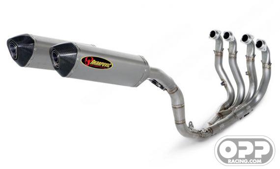  Akrapovic Evolution Exhaust - Kawasaki ZX10R 2006-2007 (Titanium-Hex Cannister) image