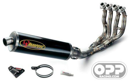  Akrapovic Evolution Exhaust - Suzuki GSXR1000 2005-2006 (Carbon-Hex Cannister) image