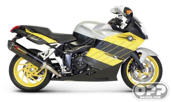 Akrapovic Racing Exhaust - BMW K1200S/R 2005-2006 (Titanium-Hex Cannister) image