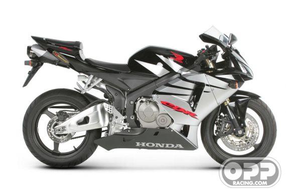  Akrapovic Racing Exhaust - Honda CBR600RR 2003-2004 (Titanium-Oval Cannister) image